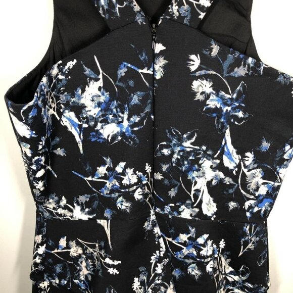 PARKER Felicity Dress in Myrtle Peplum Waist Dark Floral Size Small - Picture 8 of 11